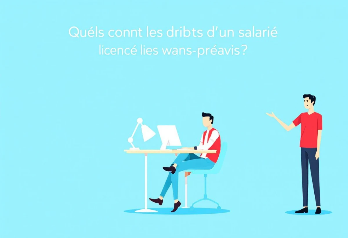 Quels sont les droits d'un salarié licencié sans préavis ?